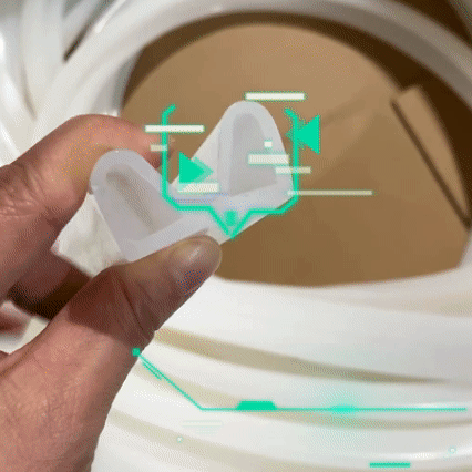 硅膠氣囊密封條