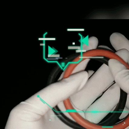 硅膠發(fā)泡密封圈