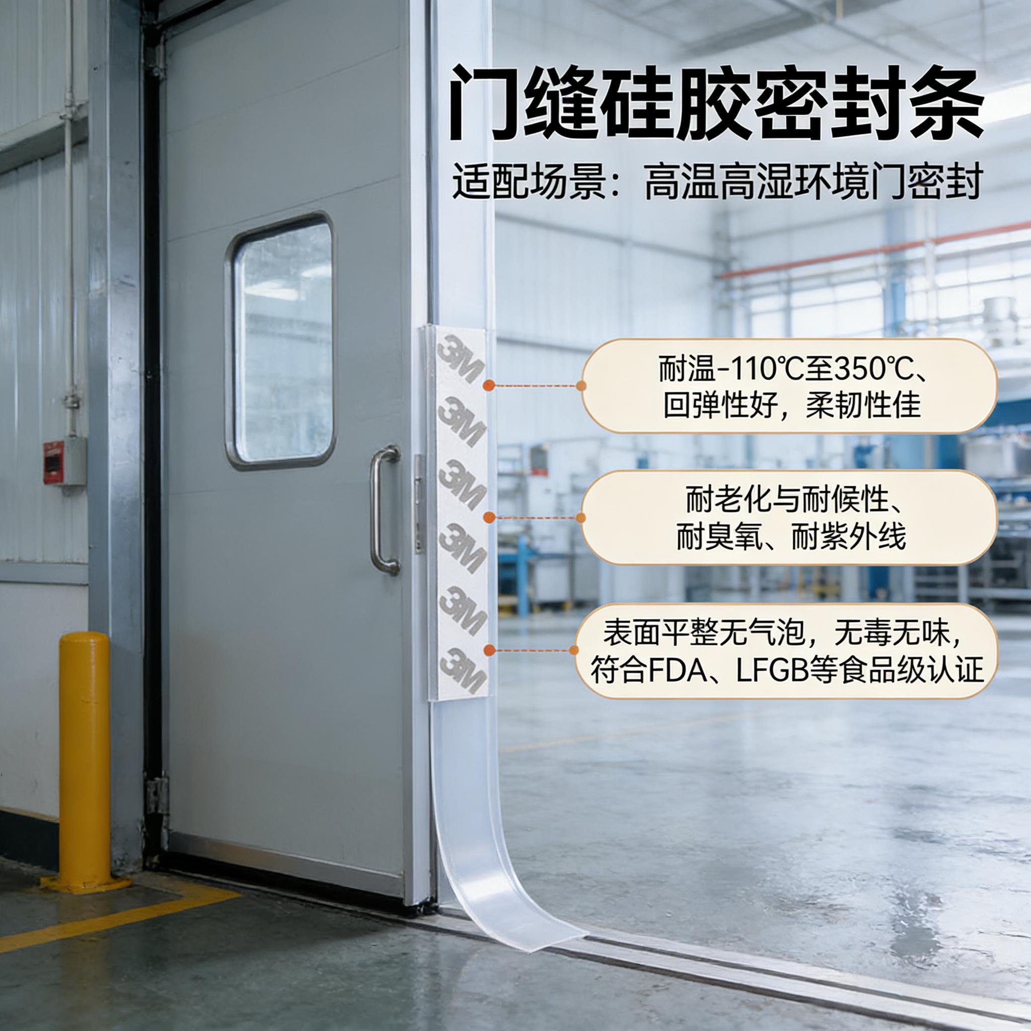 門縫硅膠密封條